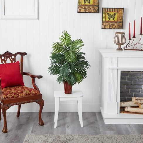 Nearly Natural Areca Palm with Bamboo Vase Silk Plant in Saudi Arabia