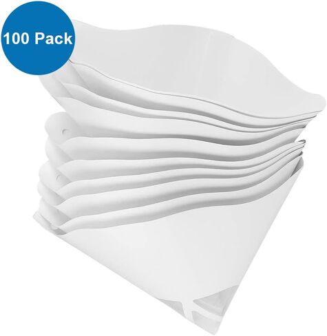 3D Printer Silicone Collapsible Funnel 15mm by MMOBIEL - for SLA DLP LCD 3D Printer + 100 Pack Paper Paint Cone Shaped Fine Micron Nylon Mesh Filters in Saudi Arabia
