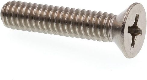 Prime-Line 9001897, Flat Head, Phillips Drive, 1/4 in-20 X 1-1/4 in Machine screws, 1/4 in, Zinc in Saudi Arabia