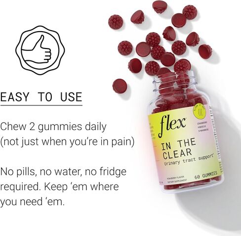 FLEX Chill Pill - Stress Relief - Balance - Helps to Relax - Ashwagandha - L-Theanine - GABA - Chamomile - Lemon Balm - Berry Flavor - Vegan-Friendly - Gluten-Free - 60 Gummies (Chill Pill) in Saudi Arabia