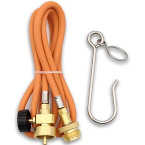 MAPP Gas Hose For 14 oz MAPP or 16 oz Propane Tank (CGA 600 RH)