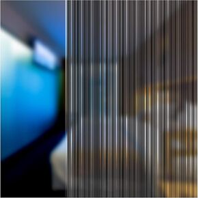 BDF 4BKSTR Decorative Window Film Black Stripe (24in X 7ft)