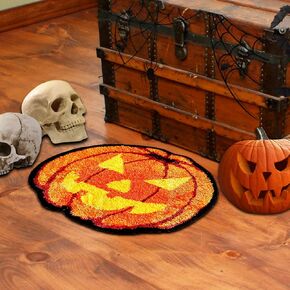 Halloween Bath Rug for Bathroom Spider Web Bath Mat Bat Doormat Non Slip Cute Rugs for Kitchen Bedroom Holiday Outdoor Bedroom (Spider Web)