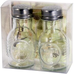 Grant Howard Mason Classics Salt and Pepper Shakers Two Set, 28 Ounces, Old Fashioned Glass 52144 0