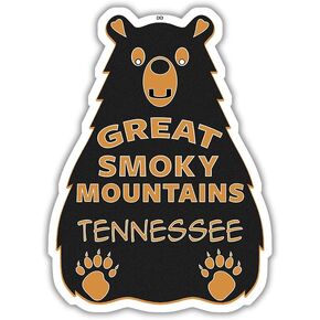 Great Smoky Mountains Tennessee Bear Decal Vinyl Sticker