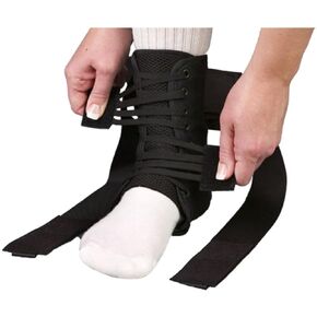 ASO Speed Lacer Ankle Brace (XLarge - Black)