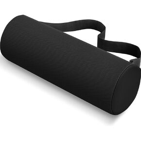 Seat Cushion, Lumbar Roll Support Pillow for Office Chair, Car, Gaming Chair, Memory Foam Back Cushion with Washable Cover for Relieving Back Pain & Improving Posture,Black