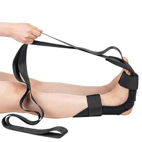 Foot and Calf Stretcher Brace for Plantar Fasciitis, Heel Spurs, Drop Foot, Stretching Strap for Achilles Tendonitis, Leg, Thigh, Planters Facetious Relief