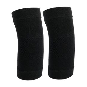 Elbow Brace Compression Sleeve Nylon Tennis Golfers Elbow Joint Support Sports Protection Arm Support Sleeves Pain Relief Pads for Women Men (Black)