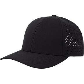 Laser Cut Mesh Baseball Hat for Men Women,Breathable/Lightweight/Water Resistant Quick Dry/Adjustable