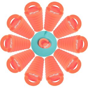 HLOGREE 10 Pack | for 0.8-1.5’’ Holes | Silicone Kayak Plugs,Scupper Plugs for Kayak,Kayak Drain Plug,Plugs for Kayaks,Kayak Scupper Plugs for Lifetime/Sit On Top/Pelican,Kayak Plugs Drain,Kayak Plug