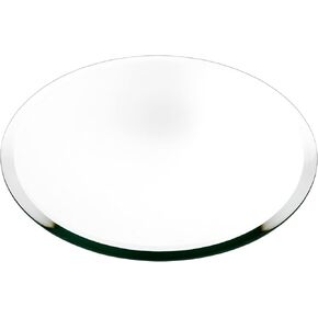 Plymor Round 5mm Beveled Glass Mirror, 12 inch x 12 inch