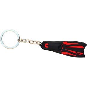 Premium Dive Flippers for Scuba Diving and Water Sports - Choose from 4 Vibrant Colors , Red, 13cm