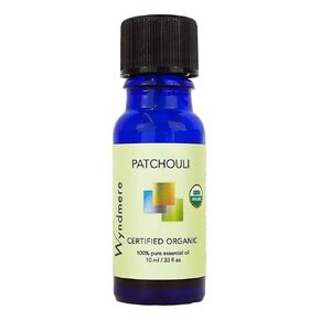 Patchouli Essential Oil - Certified Organic - Grounding & Balancing 100% Pure Therapeutic Quality for Aromatherapy - 10ml - Made in USA