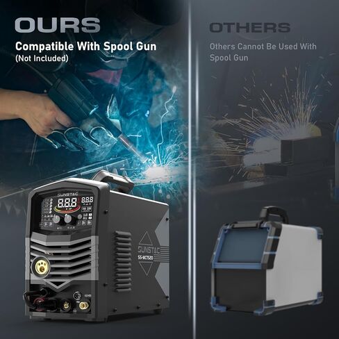 5 in 1 Welding Machine and Plasma Cutter MIG/Flux MIG/HF TIG/Stick Welder 50A Plasma Cutter 200A MIG and 180A Stick Welder 110/220V Dual Voltage Multi Process Welder in Saudi Arabia