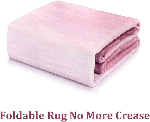 Runner Rug Entry Rug Carpet Runners for Hallway 6ft Non Slip Bathroom Rugs Washable Rugs Modern Area Rug Kitchen Mat Abstract Rug Throw Rugs Stain Resistant Entryway Rugs Indoor Rug 2'x6' Pink in Saudi Arabia