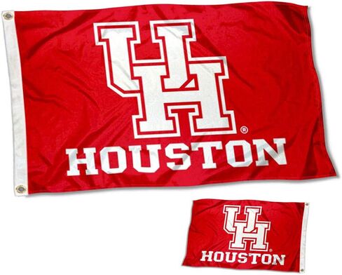 Houston Cougars Double Sided 3x5 Flag in Saudi Arabia