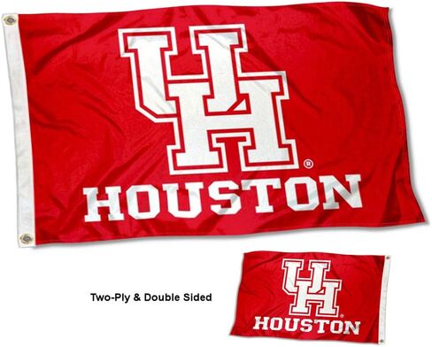 Houston Cougars Double Sided 3x5 Flag in Saudi Arabia