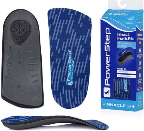 نعل داخلي Powerstep Slim-Tech 3/4، للرجال 12-13.5 / النساء 14-15.5 in Kuwait