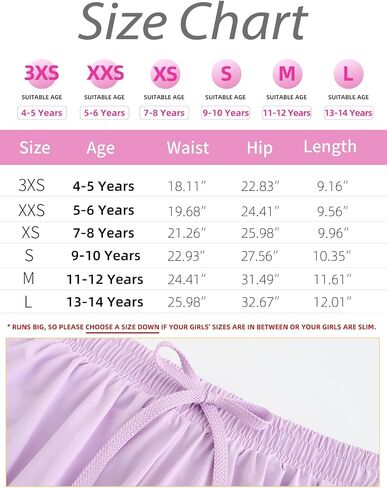 2 Pack Toddler Butterfly Shorts Girls Flowy Shorts Dance Cheer Shorts in Saudi Arabia