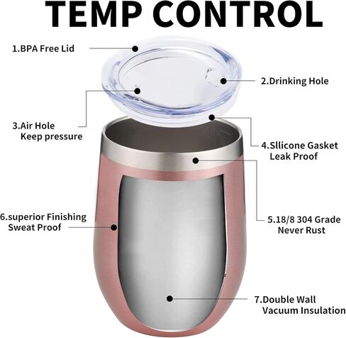 12oz/4 Pack Wine Tumbler Glasses with Lid Stemless Double Wall Vacuum Stainless Steel Travel Tumbler Keeping Cold & Hot for Wine,Coffee,Cocktails,Drinks-Family and Gifts (Multi color-dark) in Saudi Arabia