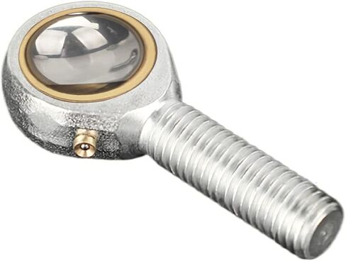 POSB8 Spherical Rod End Bearings 1/2" Bore Pre-Lubricated Joint Bearings Set, Self-Lubricating Rod End 1/2-20 Male Thread Connector Bearing with Jam Nut in Saudi Arabia