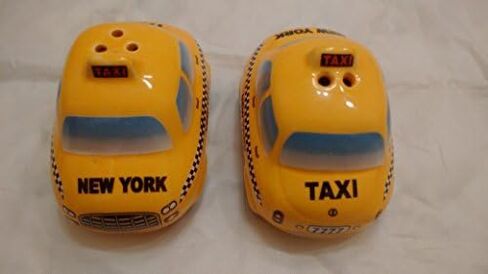 City of New York Salt and Pepper Yellow Taxi Cars in Saudi Arabia