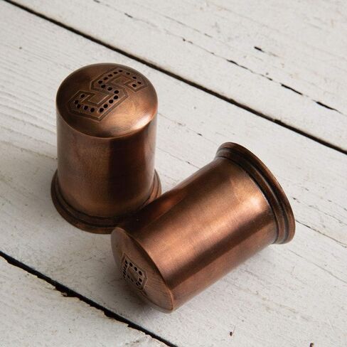 CTW Home Collection 860405 Copper Finish Salt and Pepper Shakers in Saudi Arabia