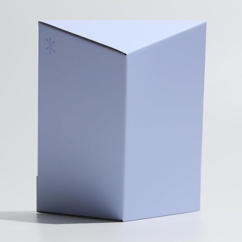 Realme Non-Reversing Cosmetic Stand Mirror, True Reflection, Vanity Makeup Mirror, 9" Non-Magnifying Desk Mirror, Rectangular Tabletop Mirror (Essential Edition) (Light Pink) in Kuwait