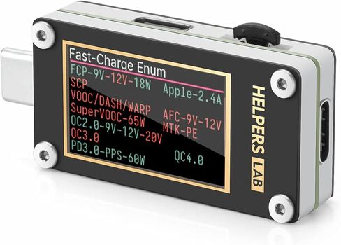 USB السلطة متر USB 3.1 تستر رقمي متعدد فاحص الحالي كاشف جهد Lua معالجة البيانات تيار مستمر 26 فولت 6A PD 2.0/3.0 QC 2.0/3.0/4.0 PPS VOOC FCP SSCP AFC الزناد وبرامج الكمبيوتر in Kuwait