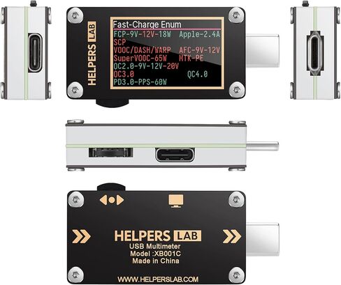USB السلطة متر USB 3.1 تستر رقمي متعدد فاحص الحالي كاشف جهد Lua معالجة البيانات تيار مستمر 26 فولت 6A PD 2.0/3.0 QC 2.0/3.0/4.0 PPS VOOC FCP SSCP AFC الزناد وبرامج الكمبيوتر in Kuwait