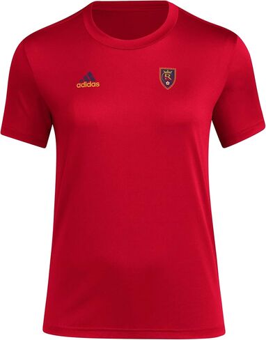 adidas Women's Real Salt Lake Short Sleeve Pre-Game T-Shirt in Saudi Arabia