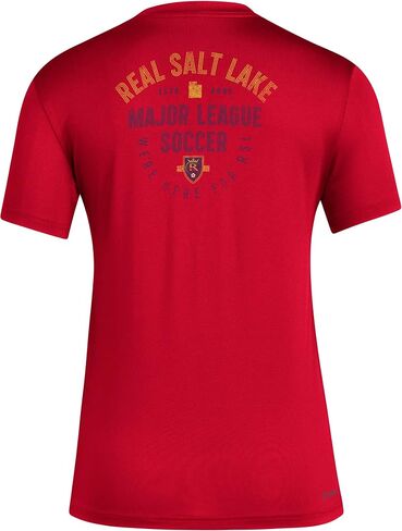 adidas Women's Real Salt Lake Short Sleeve Pre-Game T-Shirt in Saudi Arabia