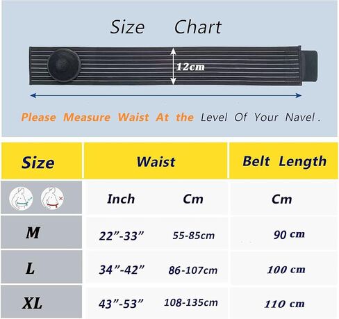 Umbilical Hernia Belt for Men and Women - Abdominal Support Binder with Compression Pad - Navel Ventral Epigastric Incisional and Belly Button Hernias Surgery Prevention Aid in Saudi Arabia