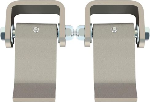 KUAFU Dump Trailer Hinges Weld-on Heavy Duty Greaseable Truck Body Gate Door Hinge - Strap Style Short Leaf Pack of 2 in Saudi Arabia