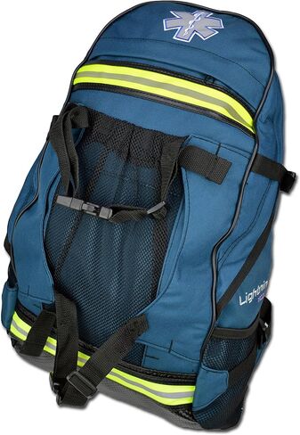 Lightning X EMS Special Events First Aid EMT First Responder Trauma Backpack BLS - أزرق داكن in Kuwait