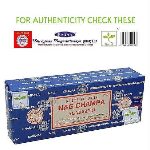 Nag Champa Incense 250 Grams W/ Vrindaã‚® Incense Holder in Saudi Arabia