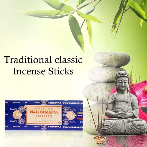 Nag Champa Incense 250 Grams W/ Vrindaã‚® Incense Holder in Saudi Arabia