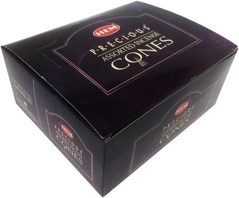 Hem Incense Cones Variety Pack #2 And Cone Incense Burner Bundle With 6 Precious Series Fragarances in Saudi Arabia