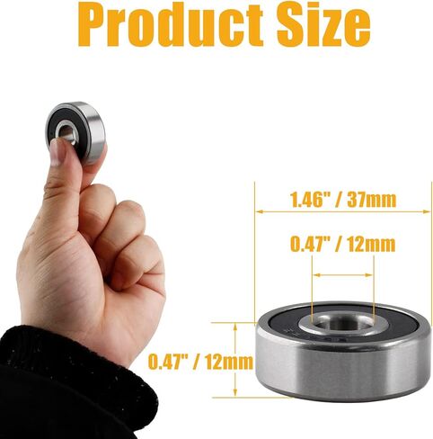 2 قطعة 6301RS محامل المطاط مختومة ، 12x37x12 مللي متر الدقة كرة أخدود عميقة تحمل للدراجة الترابية حفرة in Kuwait