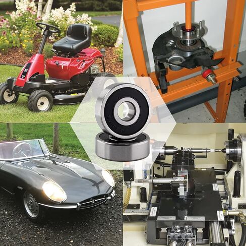 2 قطعة 6301RS محامل المطاط مختومة ، 12x37x12 مللي متر الدقة كرة أخدود عميقة تحمل للدراجة الترابية حفرة in Kuwait