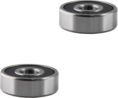 2 قطعة 6301RS محامل المطاط مختومة ، 12x37x12 مللي متر الدقة كرة أخدود عميقة تحمل للدراجة الترابية حفرة in Kuwait