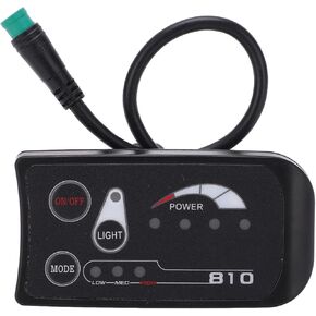 SUNGOOYUE 36V 48V Electric Modification LED Display, S810 LED Display Meter with Plug for Electric Modification Part
