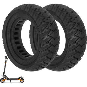 8.5x3 Solid Scooter Tire Front and Rear Wheels Replacement for Zero 8 Zero 9 VSETT 8 VSETT 9 PRO Kugoo X1 Kugoo Kirin G2 Pro Scooters 8 1/2X3.0 Off-Road Solid tire(2PCS)