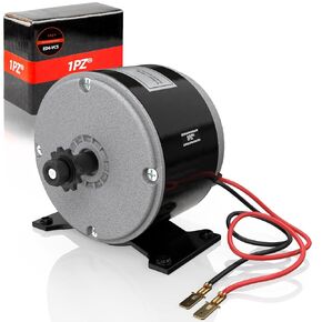 1PZ ED4-VCS 24V DC Permanent Magnet Electric Motor Generator 250W 2750RPM Electric Motor Brushed Replacement for E Scooter Drive Speed Control