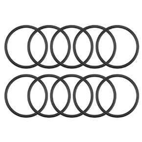 uxcell Nitrile Rubber O-Rings 56mm OD 48mm ID 4mm Width, Metric Nitrile Rubber Sealing Gasket, Pack of 10