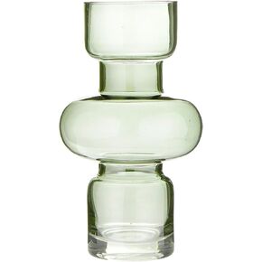 Santa Barbara Design Studio Bubble Vase Modern Glass Flower Holder Vase for Home Décor, Small, Green