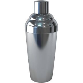 nu steel Stainless Steel Big One Cocktail Shaker, 110 oz, Shiny
