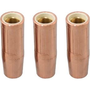 RIVERWELD MIG Welding Gun Conical Gas Nozzle 21-50 (1/2") for Lincoln Magnum 100L and Tweco Mini/#1 3pk