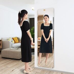 4 Pcs（8x8In） Mirror shatterproof, acrylic wall mirror, 2mm thickness, wall mirror bedroom living room toilet